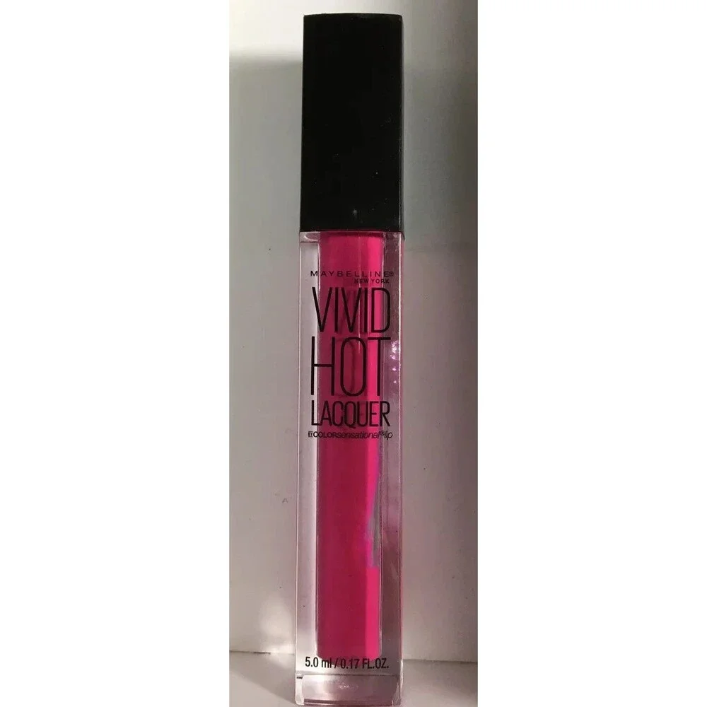 Maybelline Color Sensational Vivid Hot Lacquer Lip Gloss, 68 Sassy
